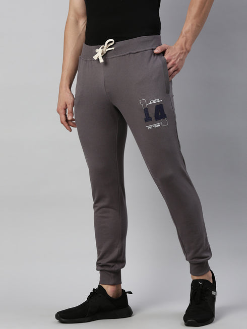 Grey Solid Jogger
